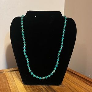 Turquoise and silver